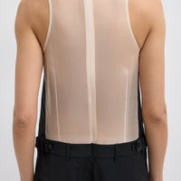 Recycled Tropical Wool Jumpsuit