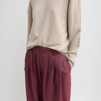 Cargo Triple Pleat Pant