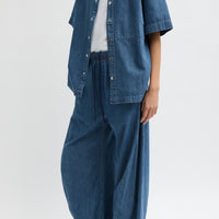 Summer Denim Camp Shirt