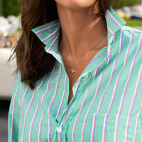 Silvio Striped Button-Up