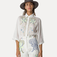 Eden Embroidered Top