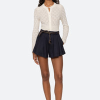 Mila Pointelle Sweater