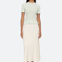 Rue S/S Sweater Mint