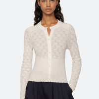 Mila Pointelle Sweater