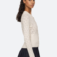 Mila Pointelle Sweater