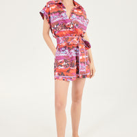 Marcia Playsuit Erik Red