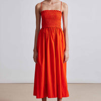 Porta Smocked Spaghetti Dress