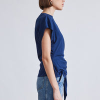 Nina Cinched Top Indigo