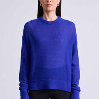 Tissue Weight Sweater Cobalt