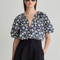 Nele Lantern Sleeve Top