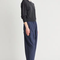 Sea Pleat Pant Navy
