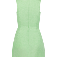 Wrap Zipper Mini Dress