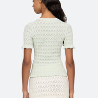 Rue S/S Sweater Mint