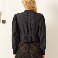 Ryle Onyx Silk Shirt