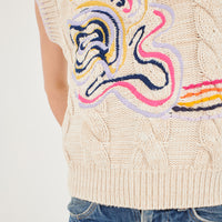 Mikkel Embroidered Craft Vest