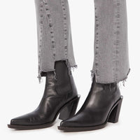 The Insider Crop Pointy Fray