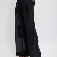 Sheer Wool Gauze Pant