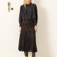 Ryle Onyx Silk Shirt