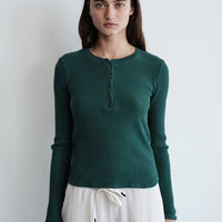 Luxe Thermal Slim Henley