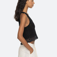 Antonina Sleeveless Cardigan