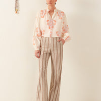 Poet Papaya Aster Top