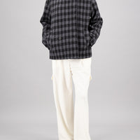 Cropped Outdoor Gingham Jacket