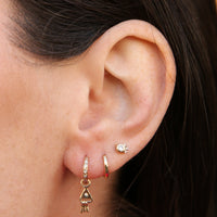 Dew Drop Tinsel Charm