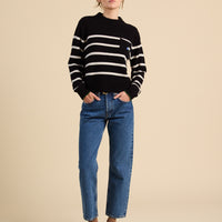 Oksana Stripe Sweater
