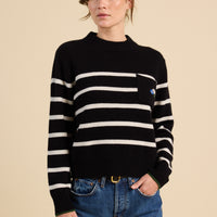 Oksana Stripe Sweater