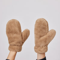 Fuzzy Faux Fur Mitten