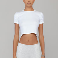 Kelly Crop Slim Fit Tee