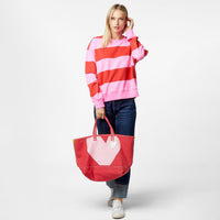 Boyfriend Stripes Sweatshirt