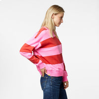 Boyfriend Stripes Sweatshirt