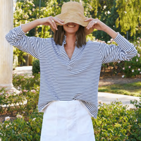 Patrick Stripe Popover Henley