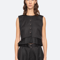 Angelina Vest Black