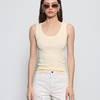 Supima Baby Rib Tank Flan