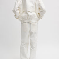 Patchwork Twill Slicker Jacket