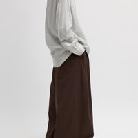 Ultra Light Silk Pintuck Shirt