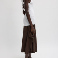 Ribbed Sweater Cut Out Tank