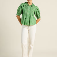 Jess Medallion Blouse