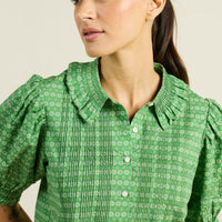 Jess Medallion Blouse