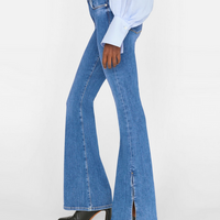 Le High Flare Mini Slits