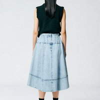 Acid Iceberg Denim Skirt