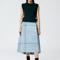 Acid Iceberg Denim Skirt