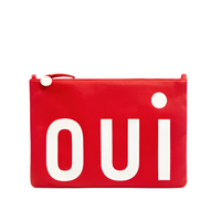 Oui Cherry Clutch