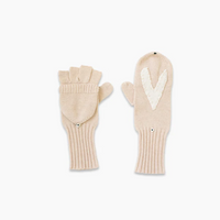 Patchwork Heart Cashmittens