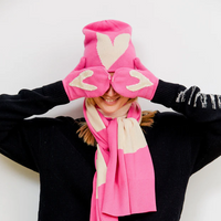 Patchwork Heart Cashmittens