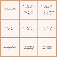 Meditation Question Cards