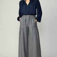 Tierd Wide Leg Pant