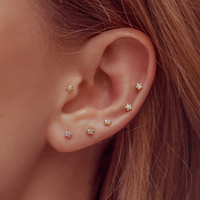 Teeny Tiny Star Studs